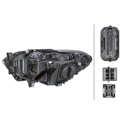 HELLA Hauptscheinwerfer 1ZS 010 741-681