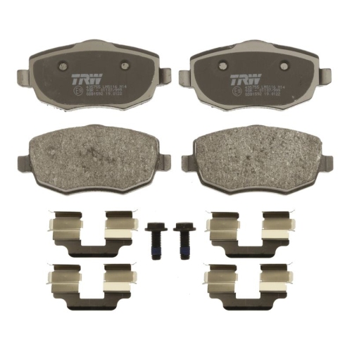 TRW Bremsbelagsatz, Scheibenbremse GDB1592