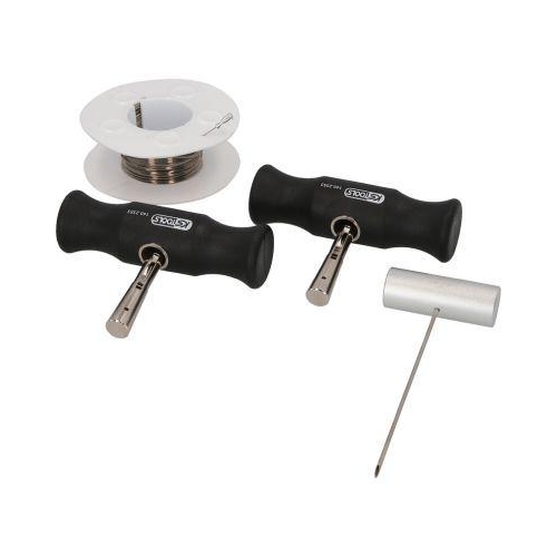 Drahtschneide-Satz mit 4-kant-Schneiddraht, 4-tlg KS TOOLS 140.2250