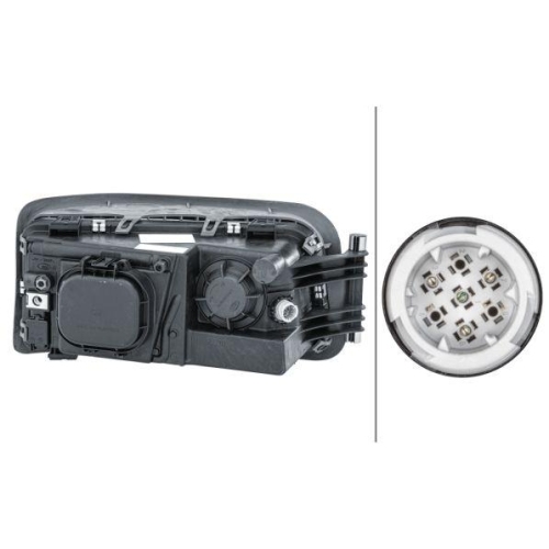 HELLA Hauptscheinwerfer 1EH 354 984-011