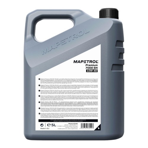 Motor&ouml;l Motoren&ouml;l Mapetrol Premium 7000 SN 10W-40 5 Liter MAP0044