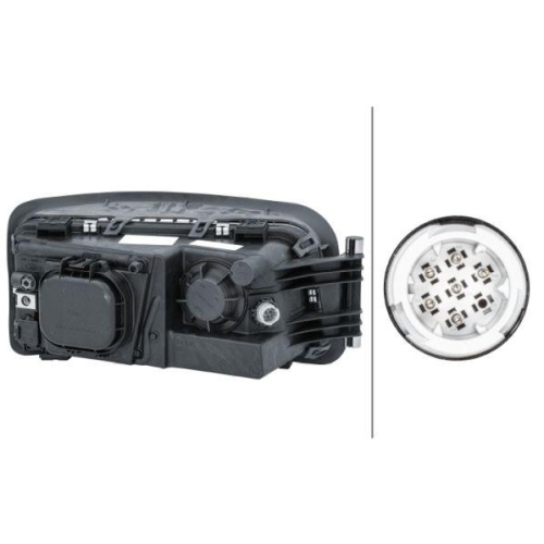 HELLA Hauptscheinwerfer 1EH 354 984-031