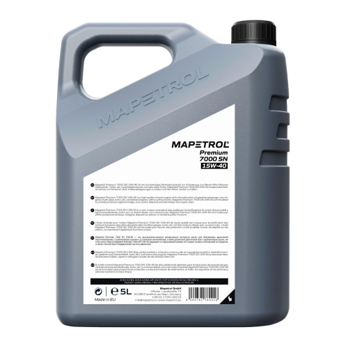 Motor&ouml;l Motoren&ouml;l Mapetrol Premium 7000 SN 15W-40 5 Liter MAP0020