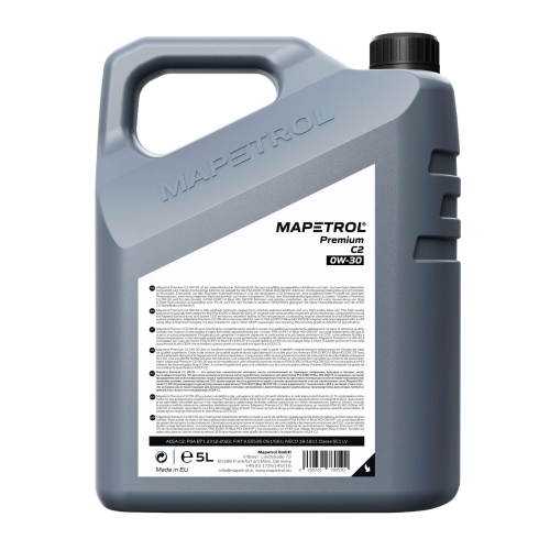 Motor&ouml;l Motoren&ouml;l Mapetrol Premium C2 0W-30 5 Liter MAP0107
