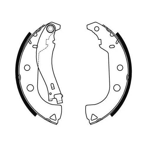 TRW Bremsbackensatz GS8484