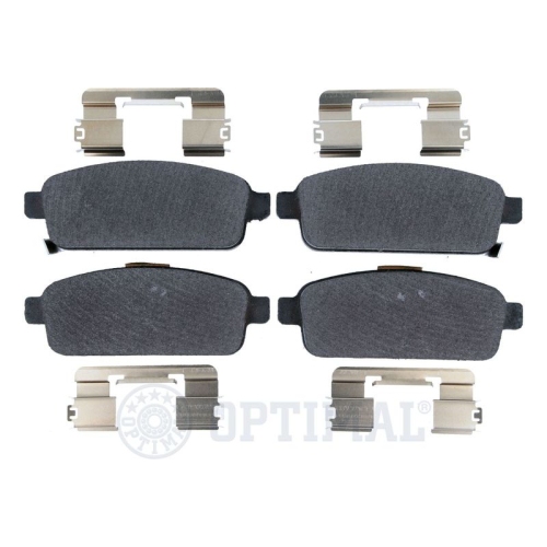 OPTIMAL Bremsbelagsatz, Scheibenbremse BP-12935