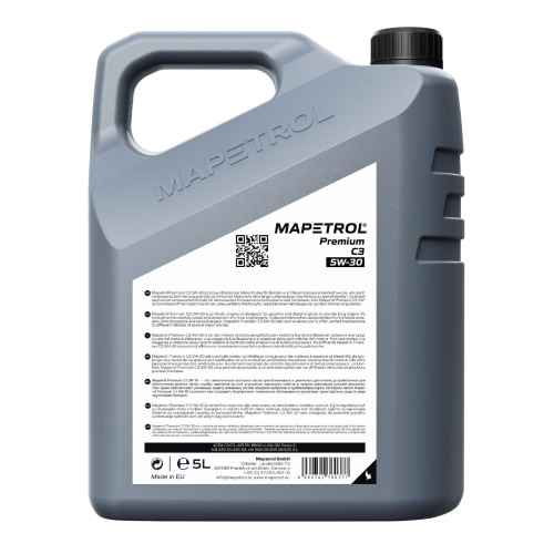 Motor&ouml;l Motoren&ouml;l Mapetrol Premium C3 5W-30 5 Liter MAP0046