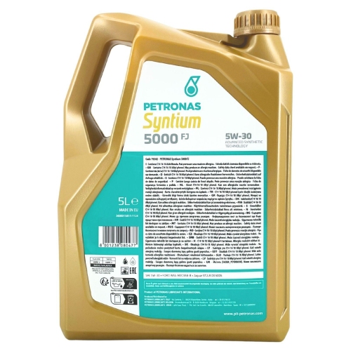 Motor&ouml;l Motoren&ouml;l SYNTIUM 5000 FJ 5W-30, 5 Liter Kanister 70542M12EU
