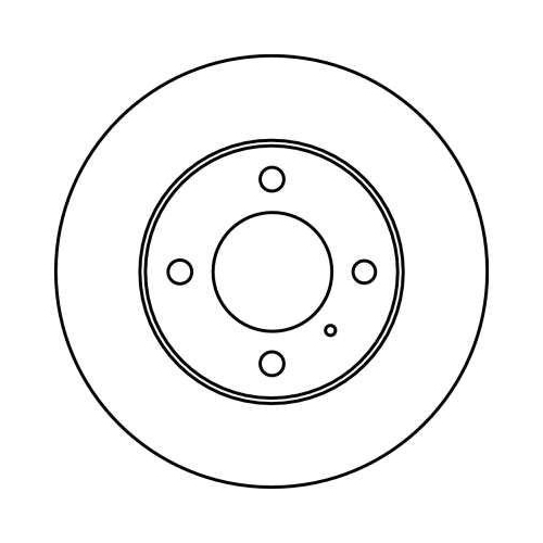 TRW Bremsscheibe DF4021