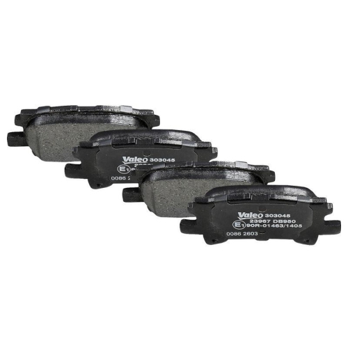 VALEO Bremsbelagsatz, Scheibenbremse ESSENTIAL 303045