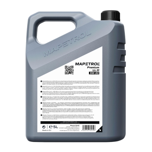 Motor&ouml;l Motoren&ouml;l Mapetrol Premium LL III 5W-30 5 Liter MAP0115