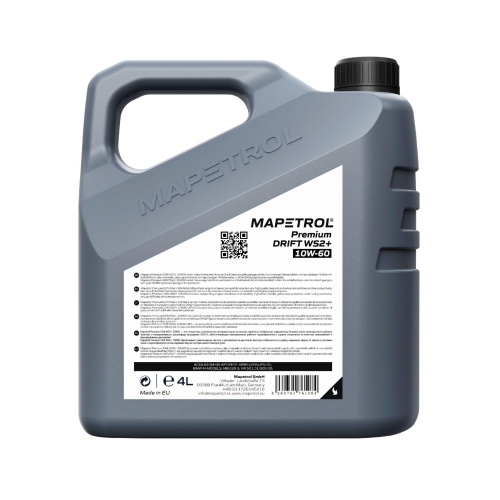 Motor&ouml;l Motoren&ouml;l Mapetrol Premium Drift WS2+ 10W-60 4 Liter MAP0068