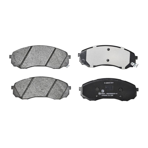 DELPHI Bremsbelagsatz, Scheibenbremse LP2094