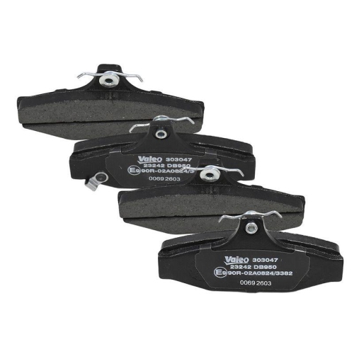 VALEO Bremsbelagsatz, Scheibenbremse ESSENTIAL 303047