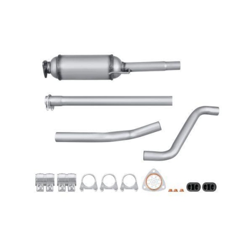 HELLA Ru&szlig;-/Partikelfilter, Abgasanlage Easy2Fit &ndash; PARTNERED with Faurecia 8LG 366 070-831