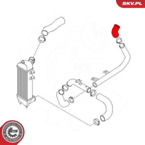 ESEN SKV Ladeluftschlauch 24SKV598