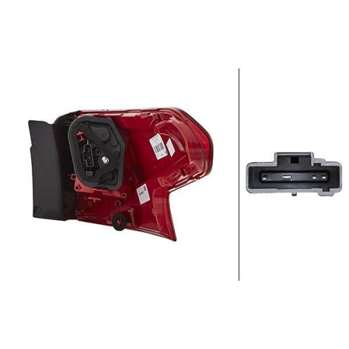 HELLA Heckleuchte 2SD 354 823-011
