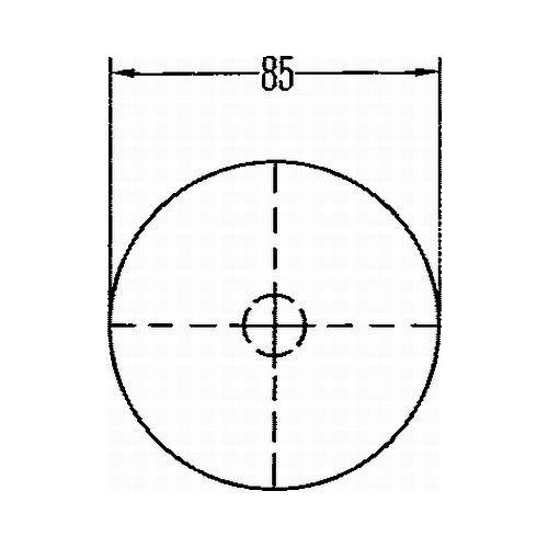 HELLA R&uuml;ckstrahler 8RA 342 418-117