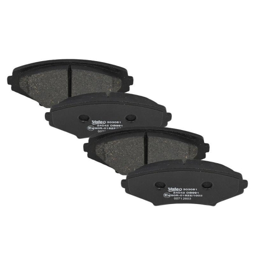 VALEO Bremsbelagsatz, Scheibenbremse ESSENTIAL 303051