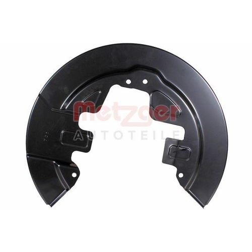 METZGER AUTOTEILE Spritzblech, Bremsscheibe GREENPARTS 6115619