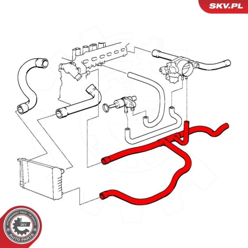 ESEN SKV K&uuml;hlerschlauch 24SKV263