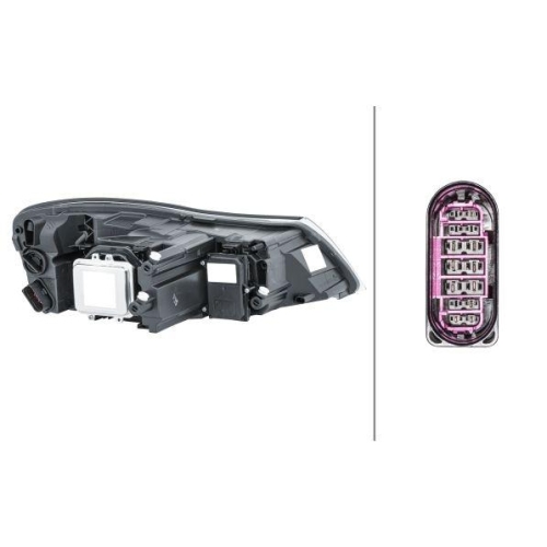 HELLA Hauptscheinwerfer 1ZL 247 052-311