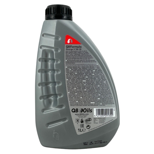 Motor&ouml;l Motoren&ouml;l Q8 Formula Prestige V 5W-30 1 Liter 101111901751