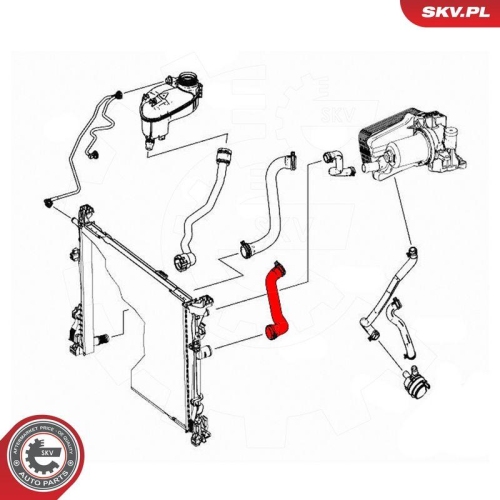 ESEN SKV K&uuml;hlerschlauch 43SKV623
