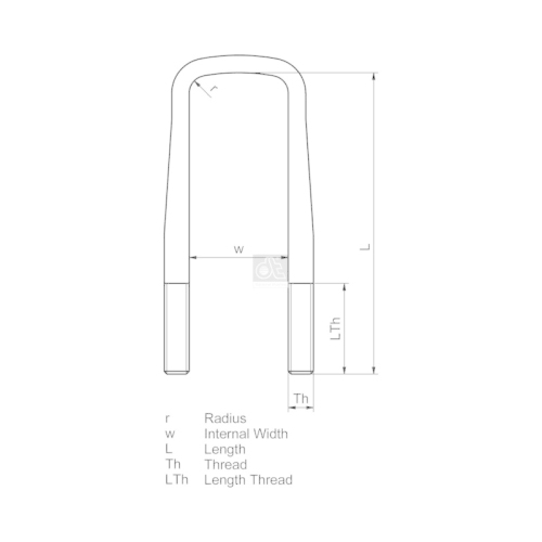 DT Spare Parts Federbride 3.66107