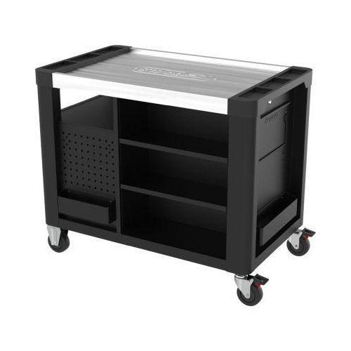 PERFORMANCEplus P35 SCHWARZ/ROT Werkstattwagen mit 12 Schubladen 873.5008