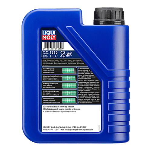 Liqui Moly Motor&ouml;l Synthoil Energy 0W-40, 1-Liter Kanister, Art-Nr. 1360