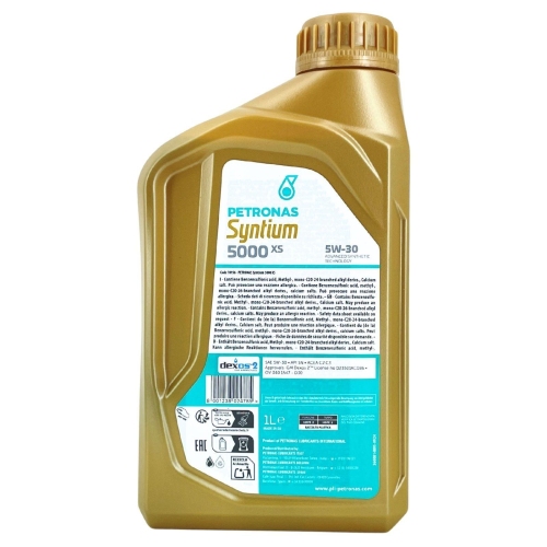 Motor&ouml;l Motoren&ouml;l SYNTIUM 5000 XS 5W-30, 1 Liter Flasche PETRONAS 70956E18EU