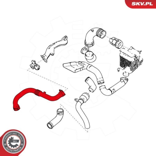 ESEN SKV Ladeluftschlauch 24SKV963