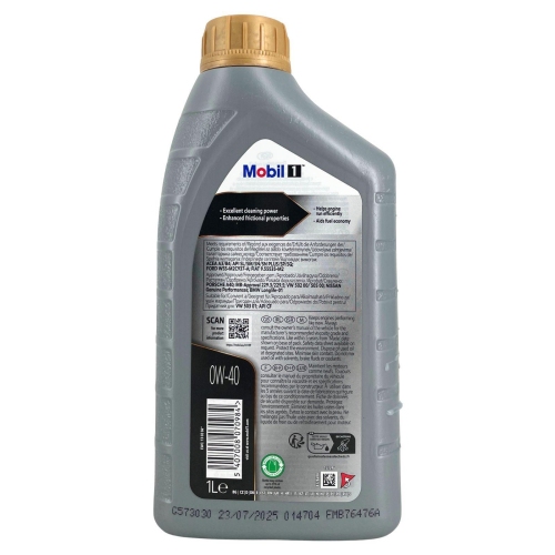 Motor&ouml;l Motoren&ouml;l MOBIL 1 FS 0W-40 Protection Formula - 1 Liter Flasche 157296