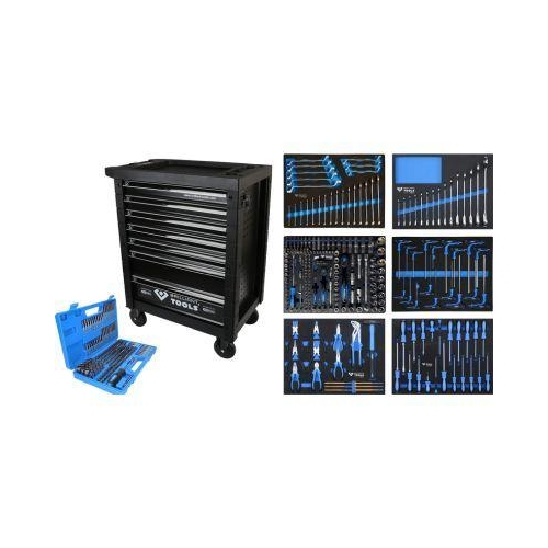 Werkstattwagen mit 7 Schubladen und 473 Werkzeugen KS TOOLS BT153473