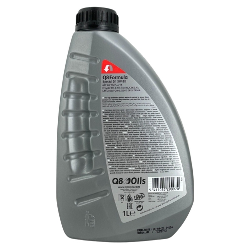 Motor&ouml;l Motoren&ouml;l Q8 Formula Special D1 5W-30 1 Liter 101109401751