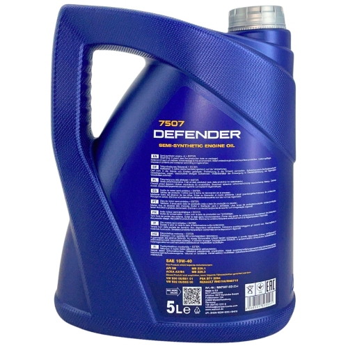 Motor&ouml;l Motoren&ouml;l MANNOL 10W-40 DEFENDER - 5 Liter Kanister MN7507-5