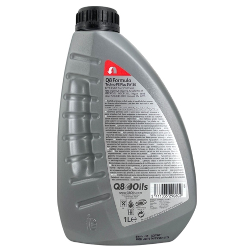 Motor&ouml;l Motoren&ouml;l Q8 Formula Techno FE Plus 5W-30 1 Liter 101113001751