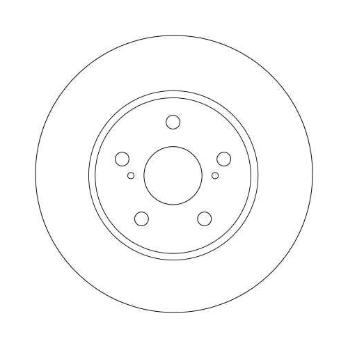 TRW Bremsscheibe DF4204