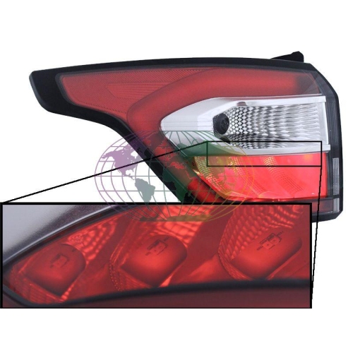 Lexmond Trading BV Schlussleuchte 3643402