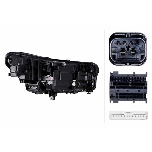 HELLA Hauptscheinwerfer 1LX 015 368-431