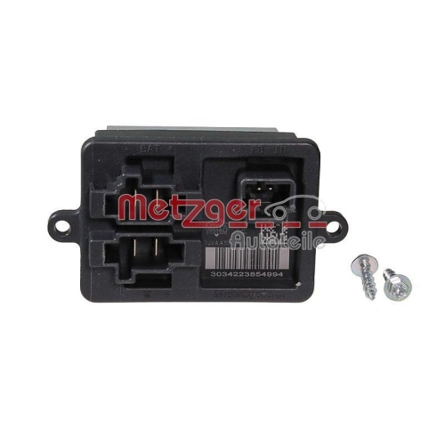 METZGER AUTOTEILE Widerstand, Innenraumgebl&auml;se ORIGINAL ERSATZTEIL GREENPARTS 0917745
