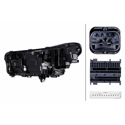 HELLA Hauptscheinwerfer 1LX 015 368-441