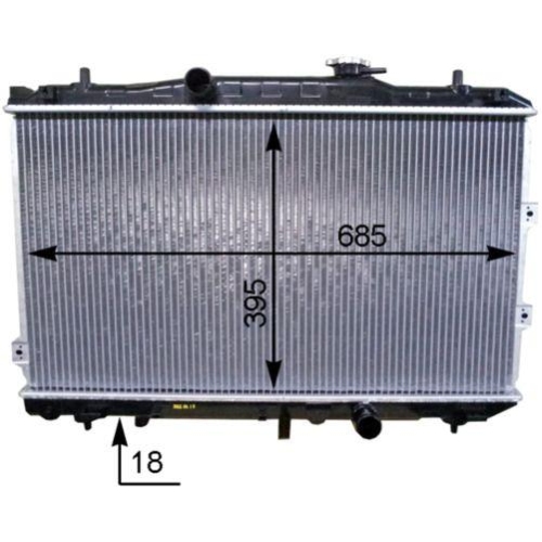 MAHLE K&uuml;hler, Motork&uuml;hlung BEHR *** PREMIUM LINE *** CR 1468 000P