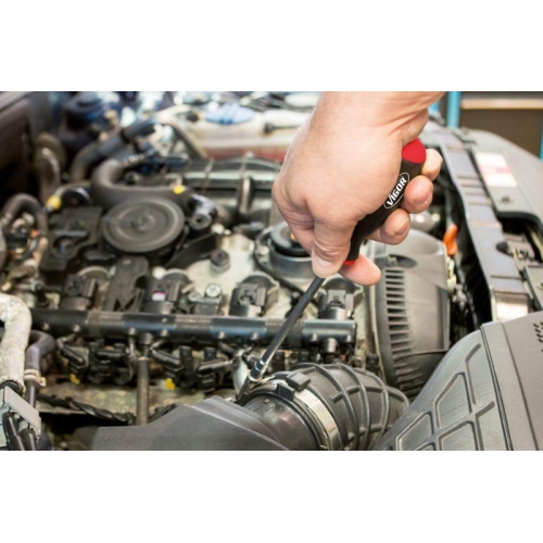 VIGOR 6kt Steckschl&uuml;ssel Schraubendreher 10 mm V4223