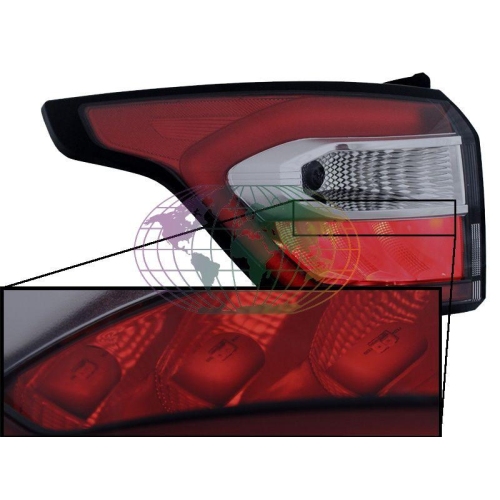 Lexmond Trading BV Schlussleuchte 3643442