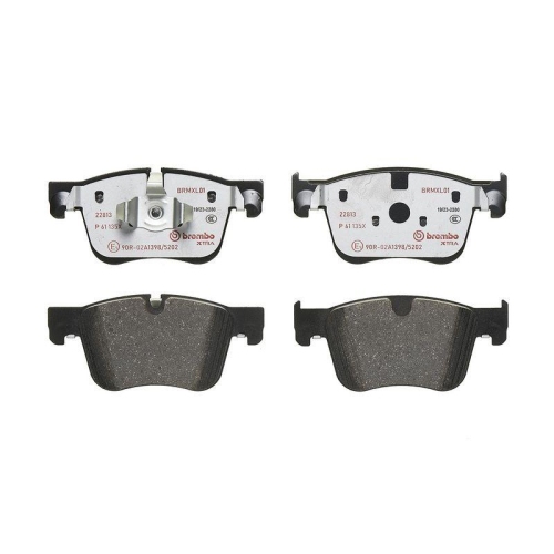 BREMBO Bremsbelagsatz, Scheibenbremse XTRA LINE P 61 135X