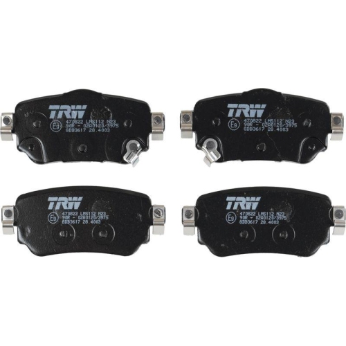 TRW Bremsbelagsatz, Scheibenbremse GDB3617