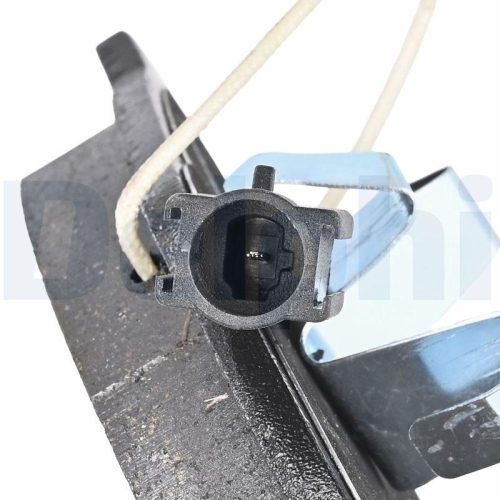 DELPHI Bremsbelagsatz, Scheibenbremse LP2168