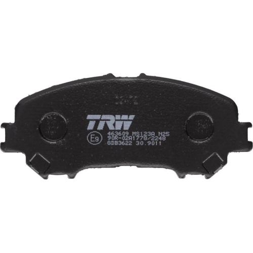 TRW Bremsbelagsatz, Scheibenbremse GDB3622
